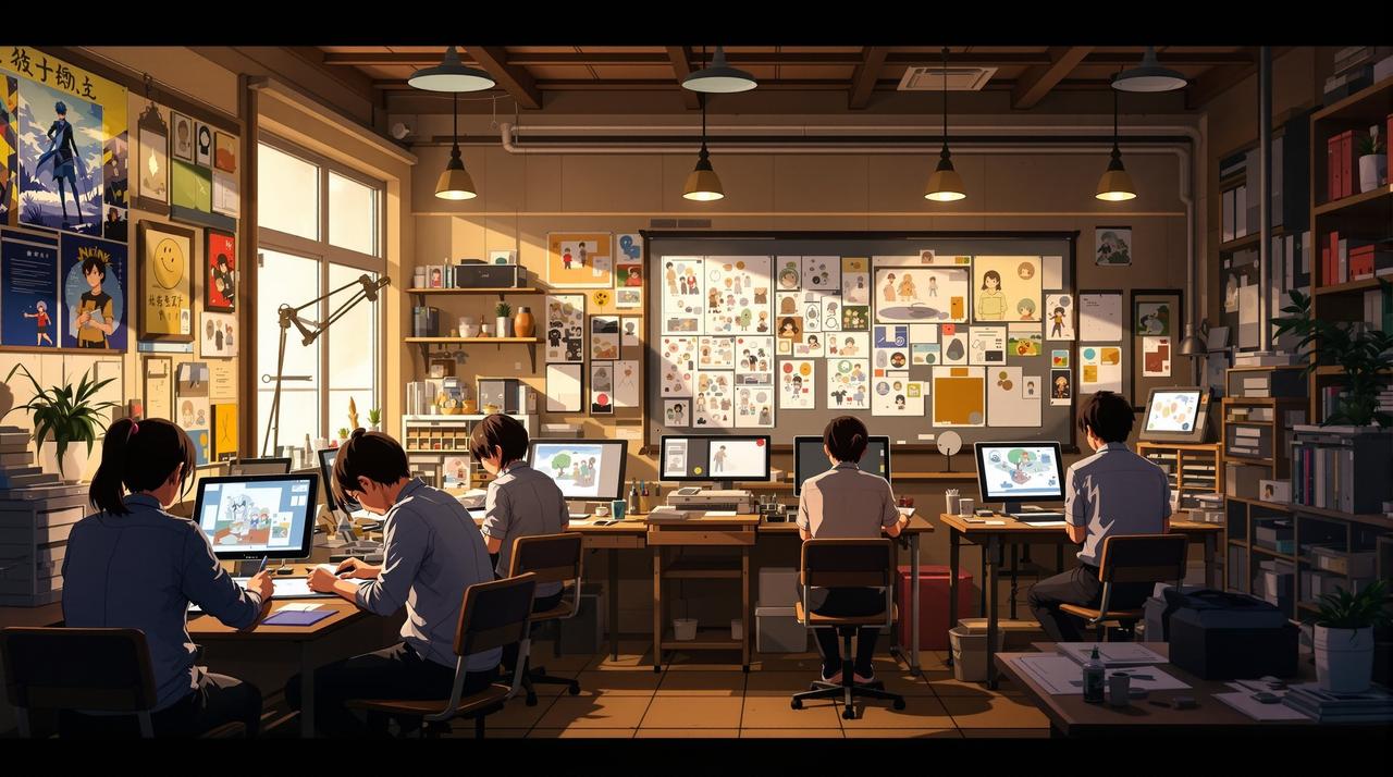 黄漫画精选专题：动画制作幕后揭秘：黄漫画带你走进MAPPA工作室的一天